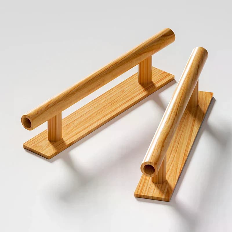 2Pcs ABS Self-Adhesive Door Handle Punch-Free Knob, Wardrobe Cabinet Drawer Cupboard Furniture Hardware