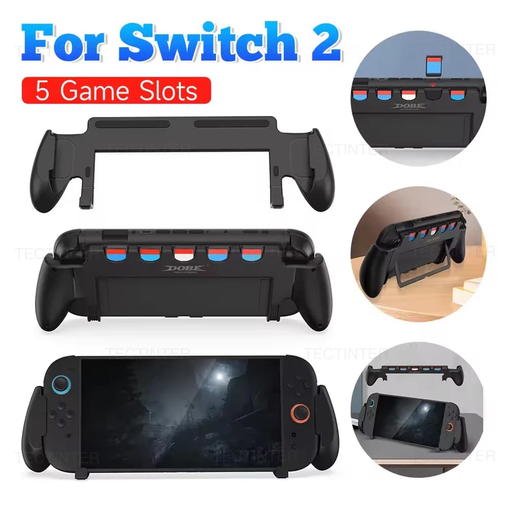 Custodia protettiva antiscivolo per Nintendo per Switch 2 Console Staffa di supporto ergonomica per impugnatura per accessori Switch 2