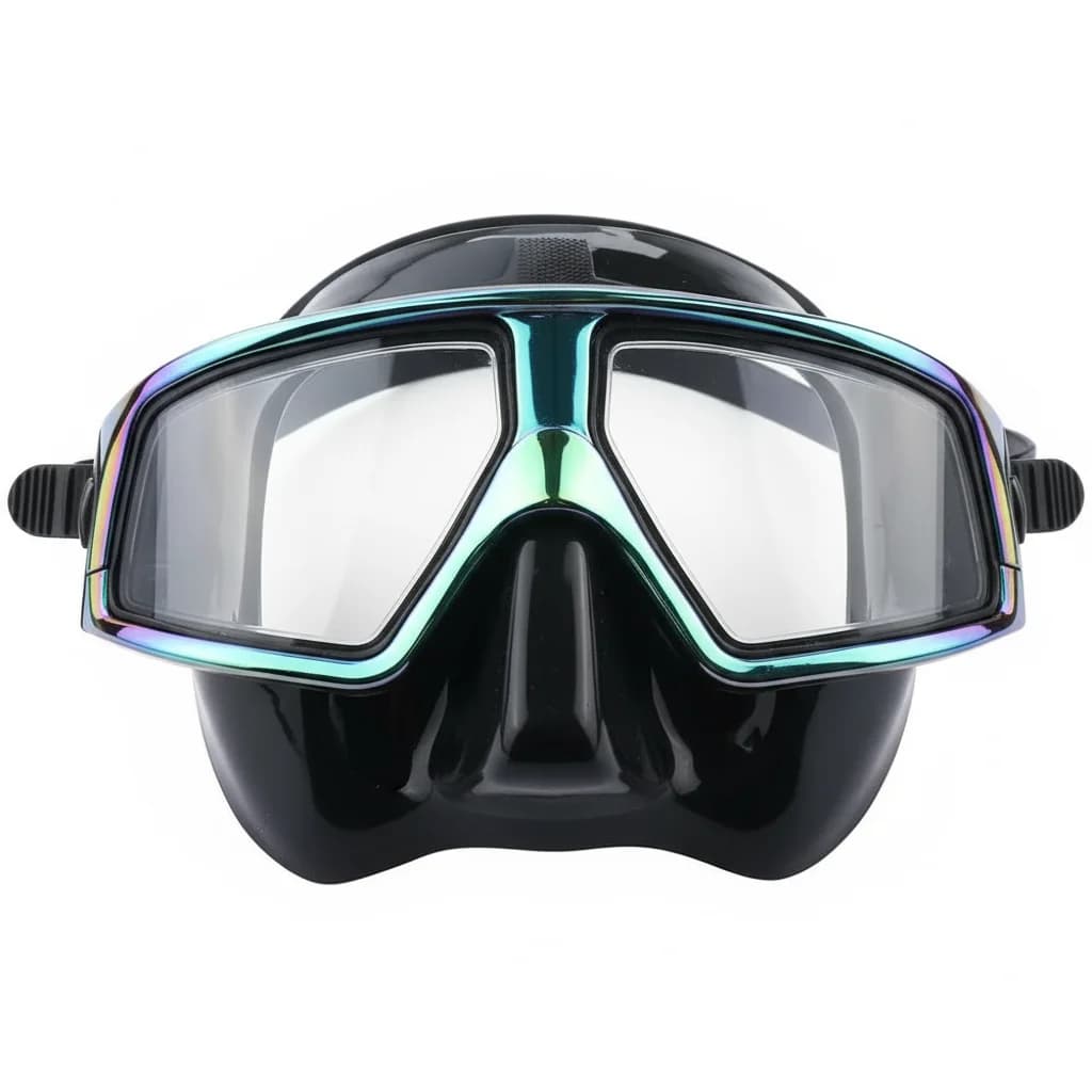 Low volume underwater mask Swimwear for snorkeling Liquid silicone resin lenses anti-fog