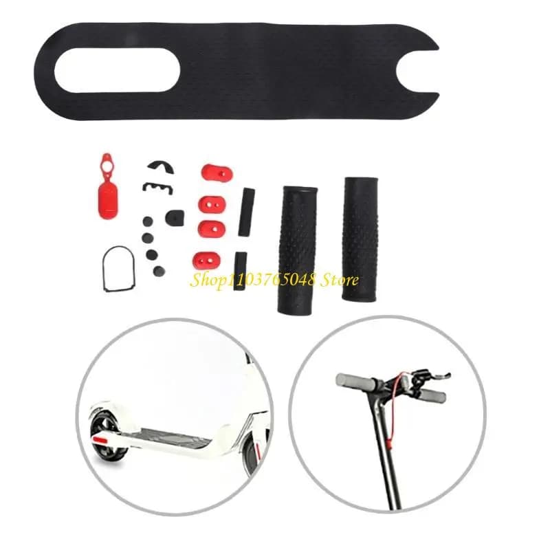 R53E Silicone Foot Pad for Electric Scooter Foot Mat Sticker Skateboards Adhesive Scooter Pedal Cover Pad Replacements Part