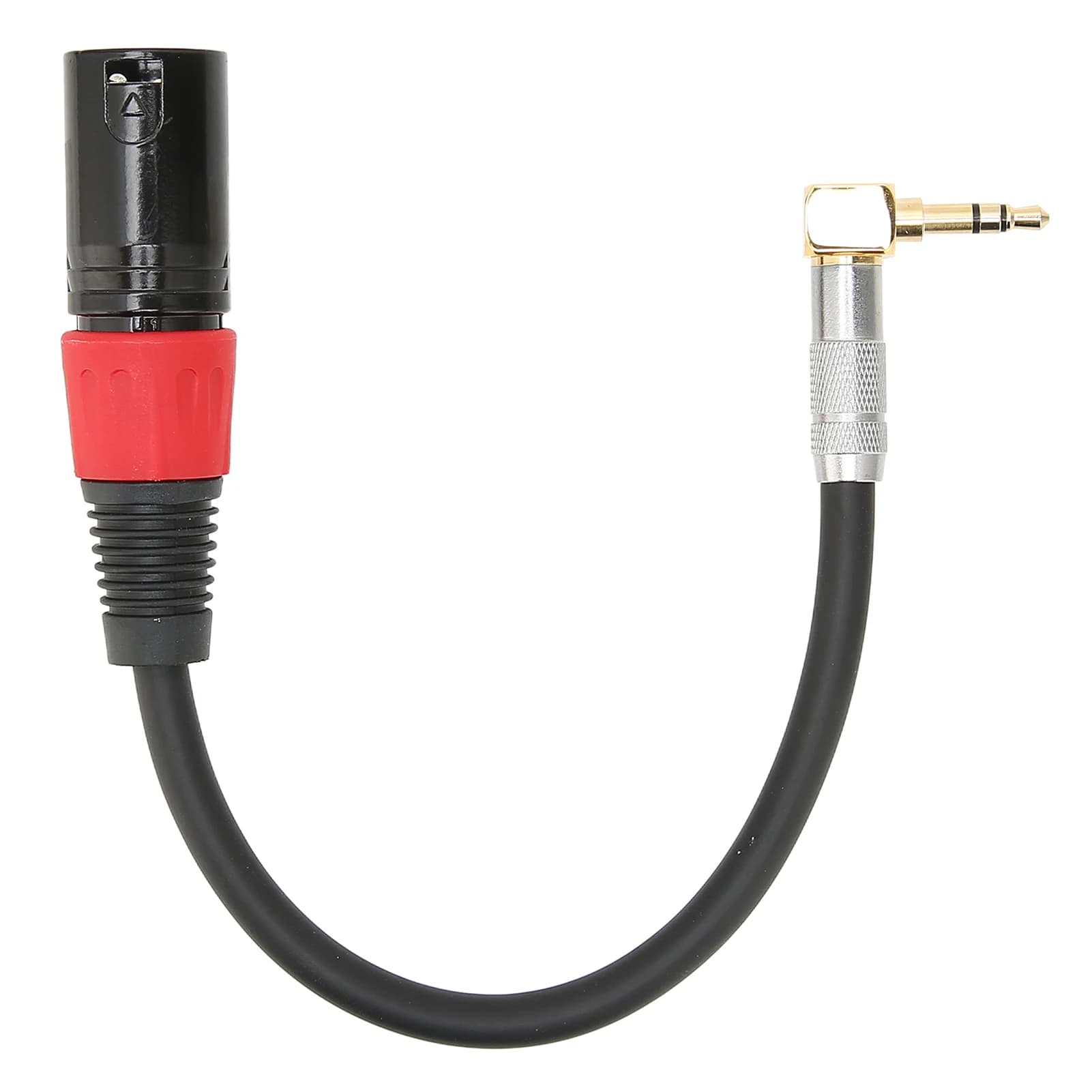 Cavo Ausiliario per Computer da TRS Maschio a XLR Maschio, Cavo Stereo a 90 Gradi per Microfono, Cavo Ausiliario per Computer, MP3, DVD