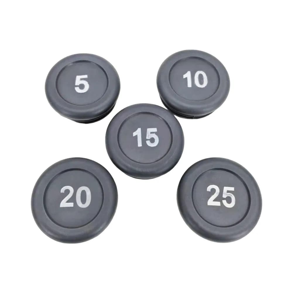 Gym Rack Protector Plate Storage Stopper Lightweight Construction Neat Organization Tool Digital End Cap For Weights