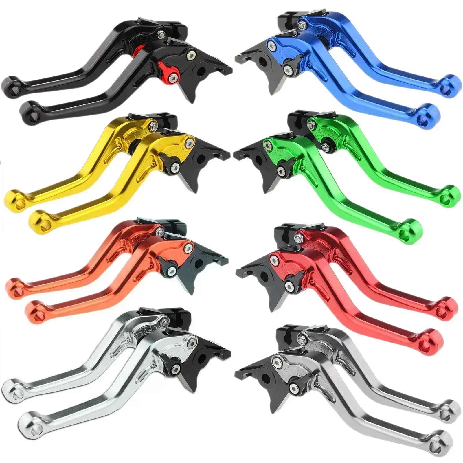Leve freno frizione moto corte per Triumph 765 Street Triple R (NON RS) 17-18 SPEED TRIPLE 1050/S R 16-18 THRUXTON R 16-18