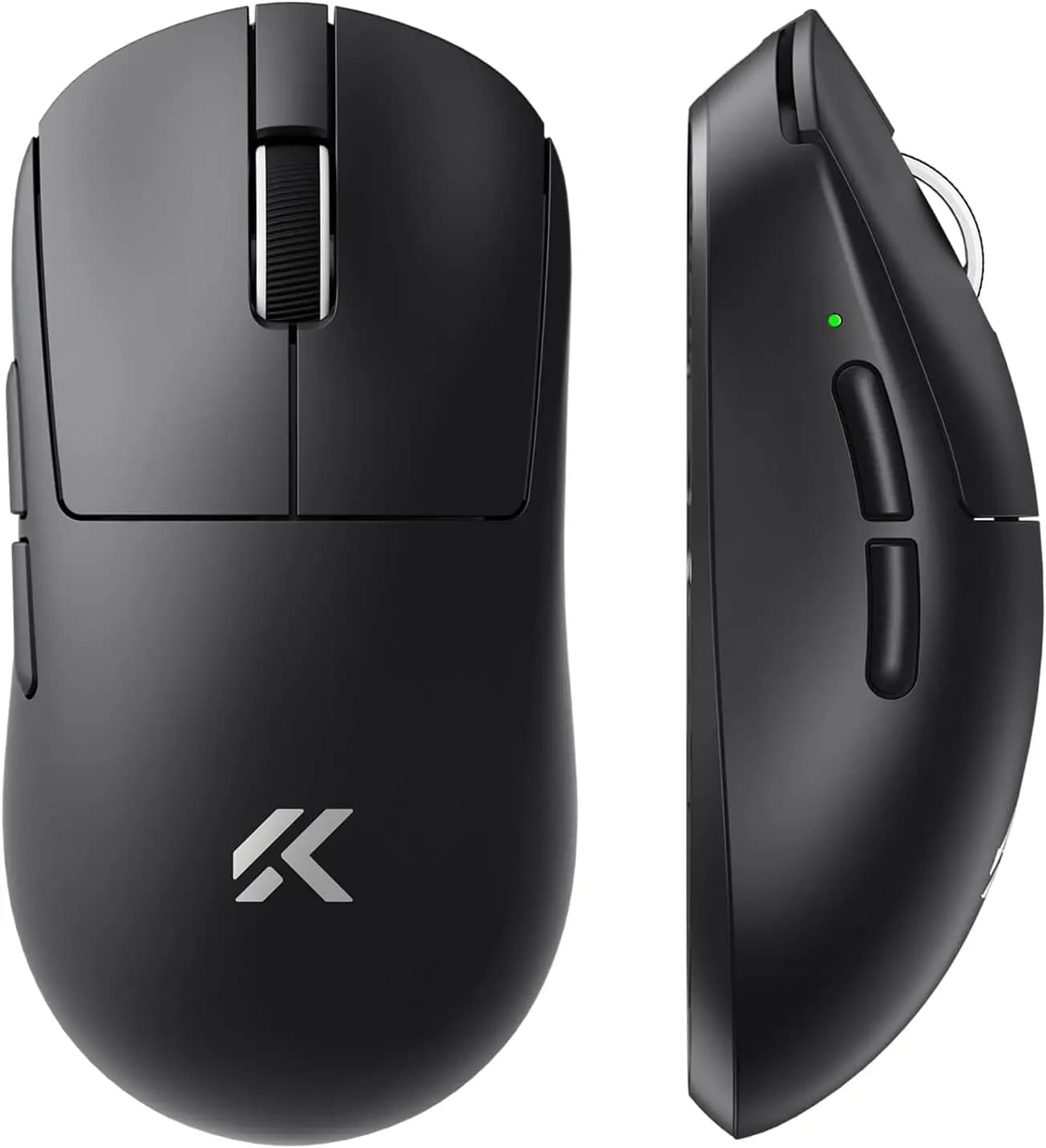 Mouse da Gaming Wireless, Leggero 59g, Sensore PAW3395, 26K DPI, Polling 8K Cablato/1K Wireless, Batteria da 130 Ore per PC/Mac