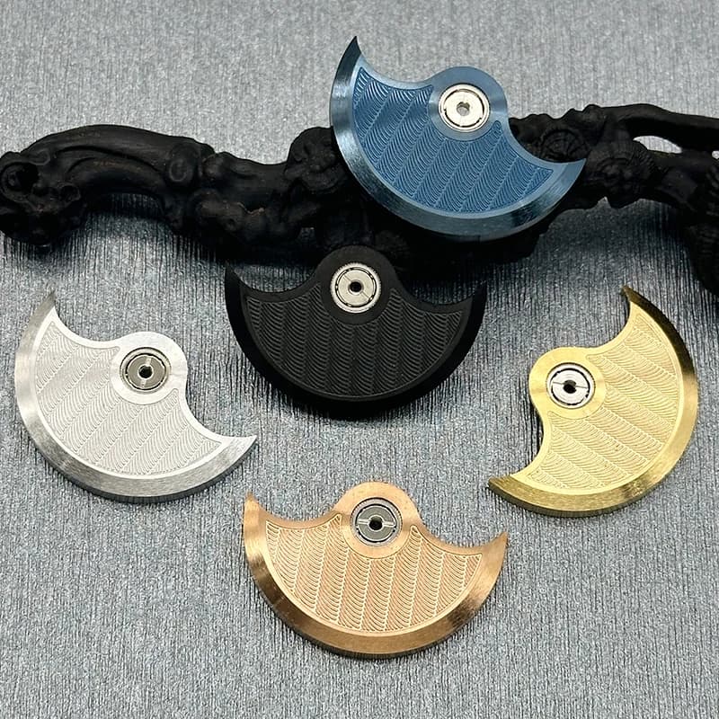Custom Edition NH35 Automatic Hammer Rotor For NH34 NH36 NH38 NH70 7S26 4R 6R Movement Pendulum Weight Watch Mechanical