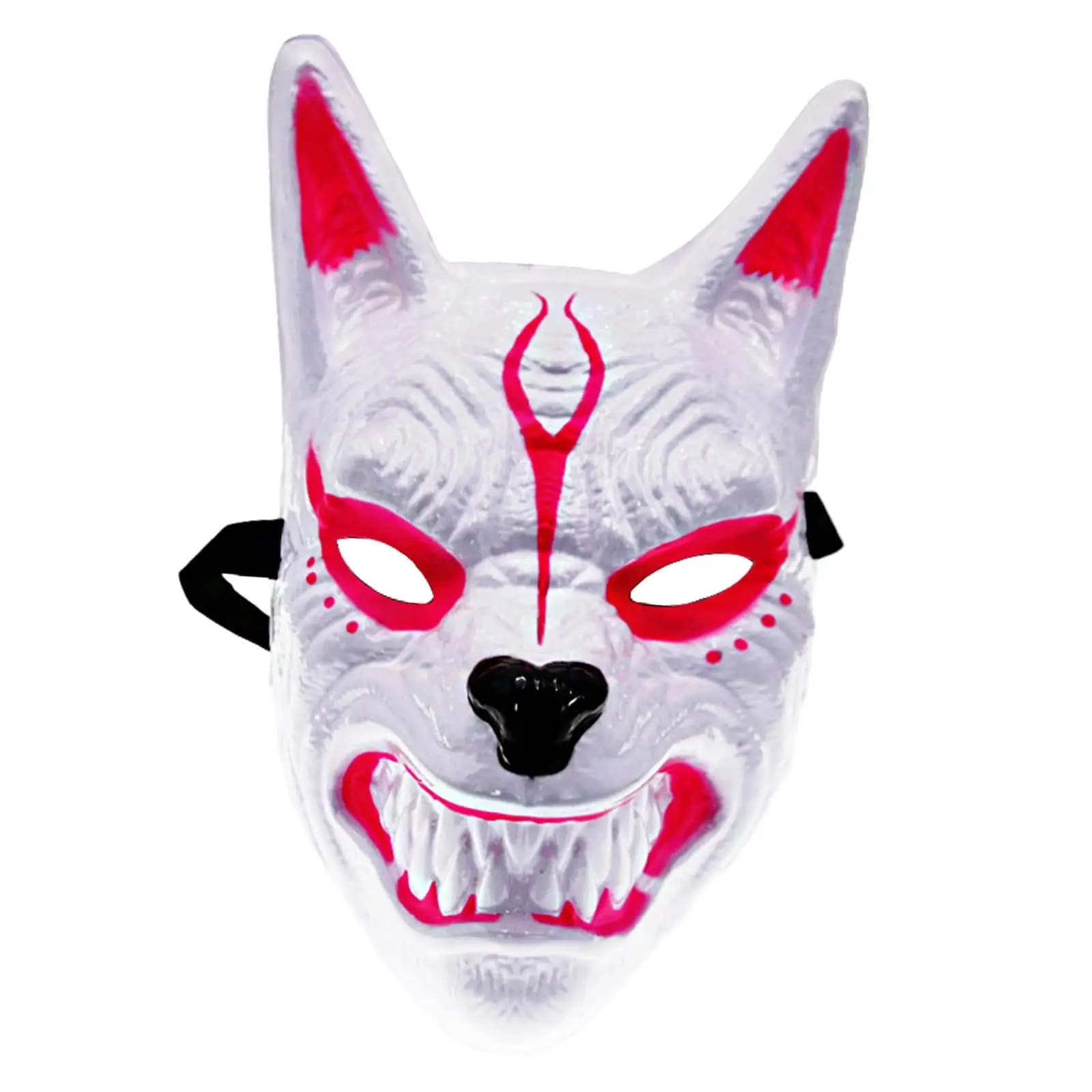 Maschera da Lupo per Halloween, Accessorio per Costumi Uomo e Donna, Maschera Integrale per Feste in Maschera, Compleanni, Spettacoli Teatrali e Travestimenti