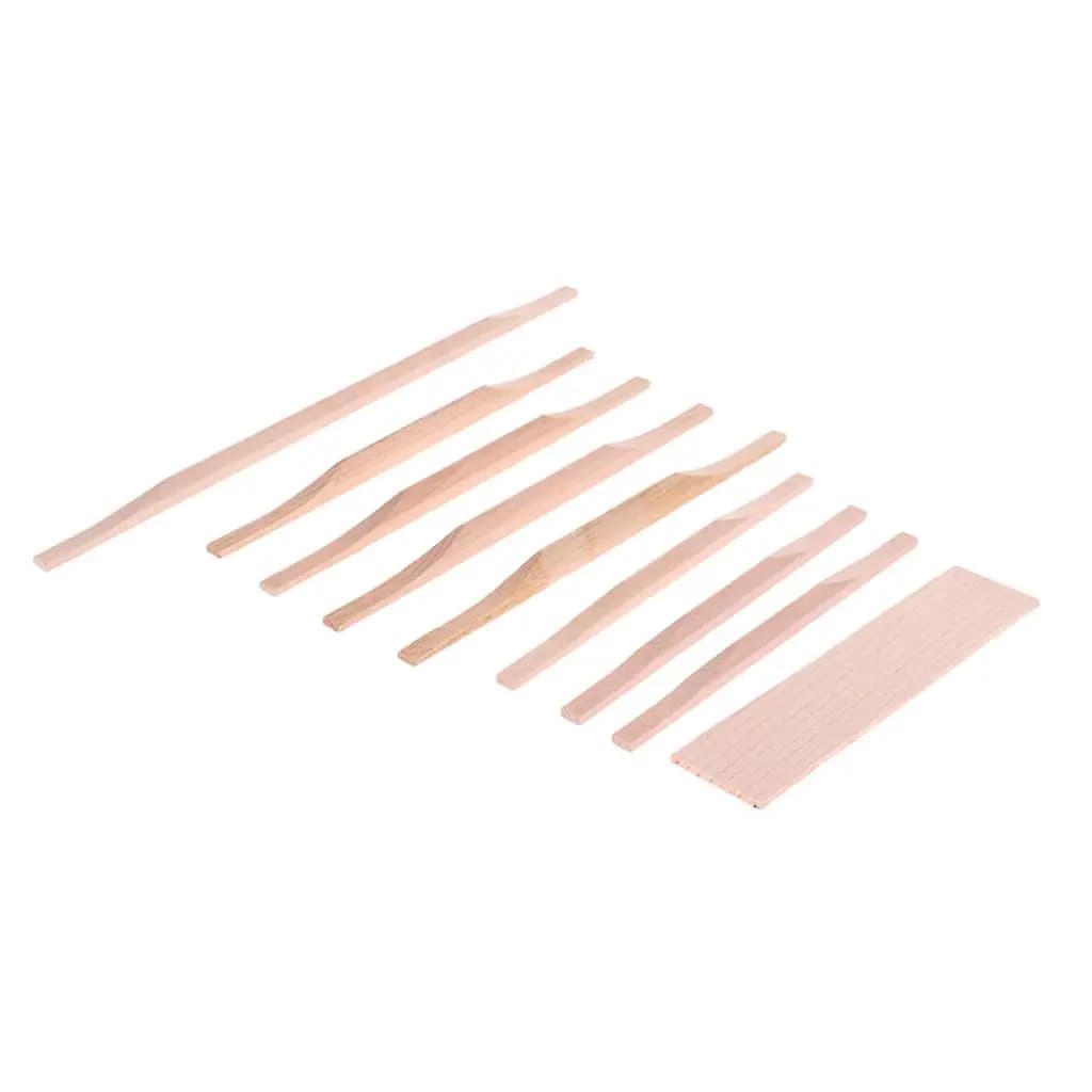 23 Inch Ukulele Spruce Brace Wood Kit Smooth Support Rods for DIY 4 String Guitar Building Tools