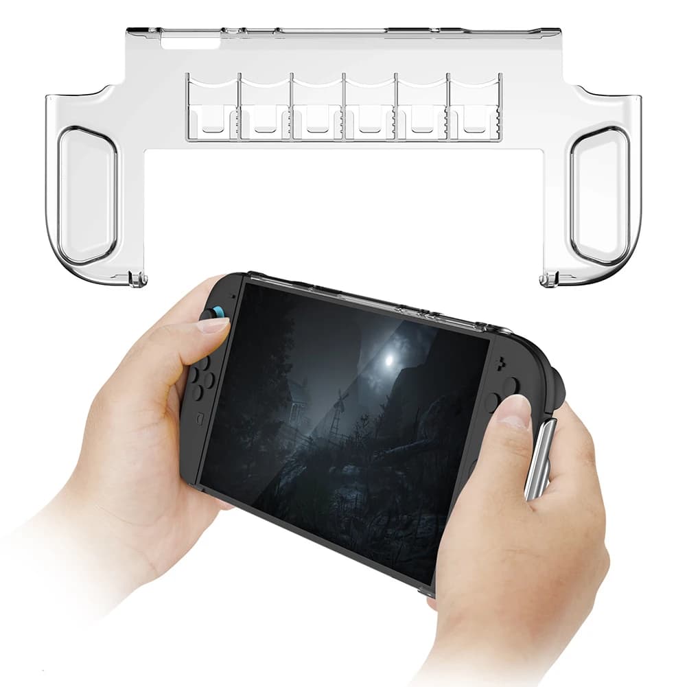 Custodia trasparente per PC per Nintendo per Switch 2 Custodia protettiva trasparente Custodia protettiva per console di gioco Switch 2