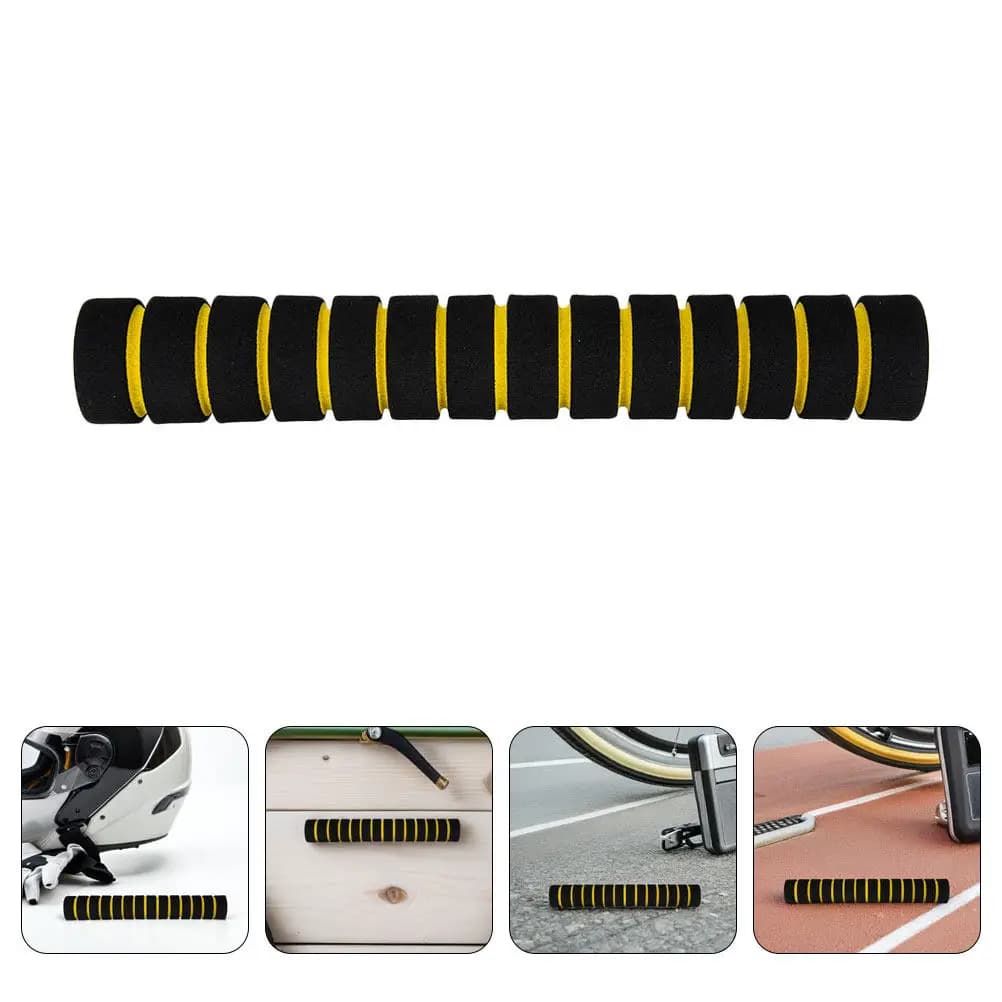 6 Pezzi Impugnature in Spugna Morbide e Confortevoli per Manubrio Bici da Strada, Coperture Antiscivolo per Pagaie da Kayak, Impugnature per Ciclismo e Mountain Bike