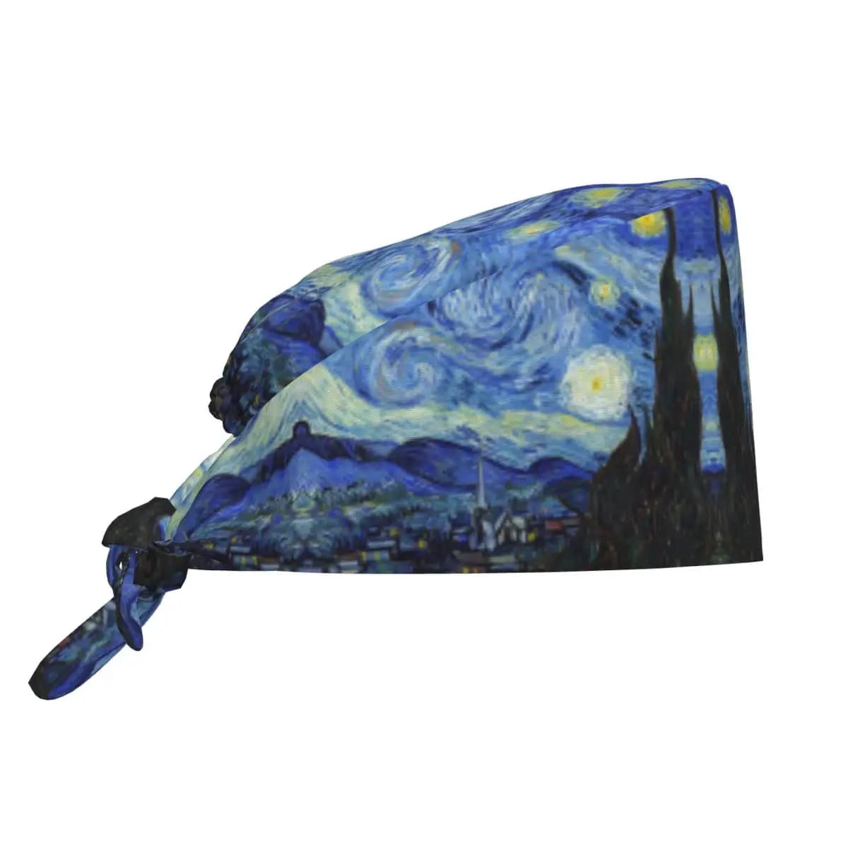 Personalizzato Vincent Van Gogh Notte stellata Cappello da lavoro Donna Uomo Arte Pittura Cappello chirurgico Scrub Infermieristico Dottore Chirurgo Cap per Infermiera