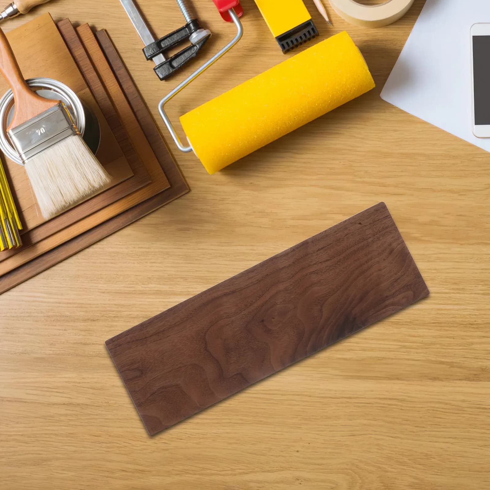 Natural walnut thick plywood panels for crafts, cutting, engraving, burning and woodworking