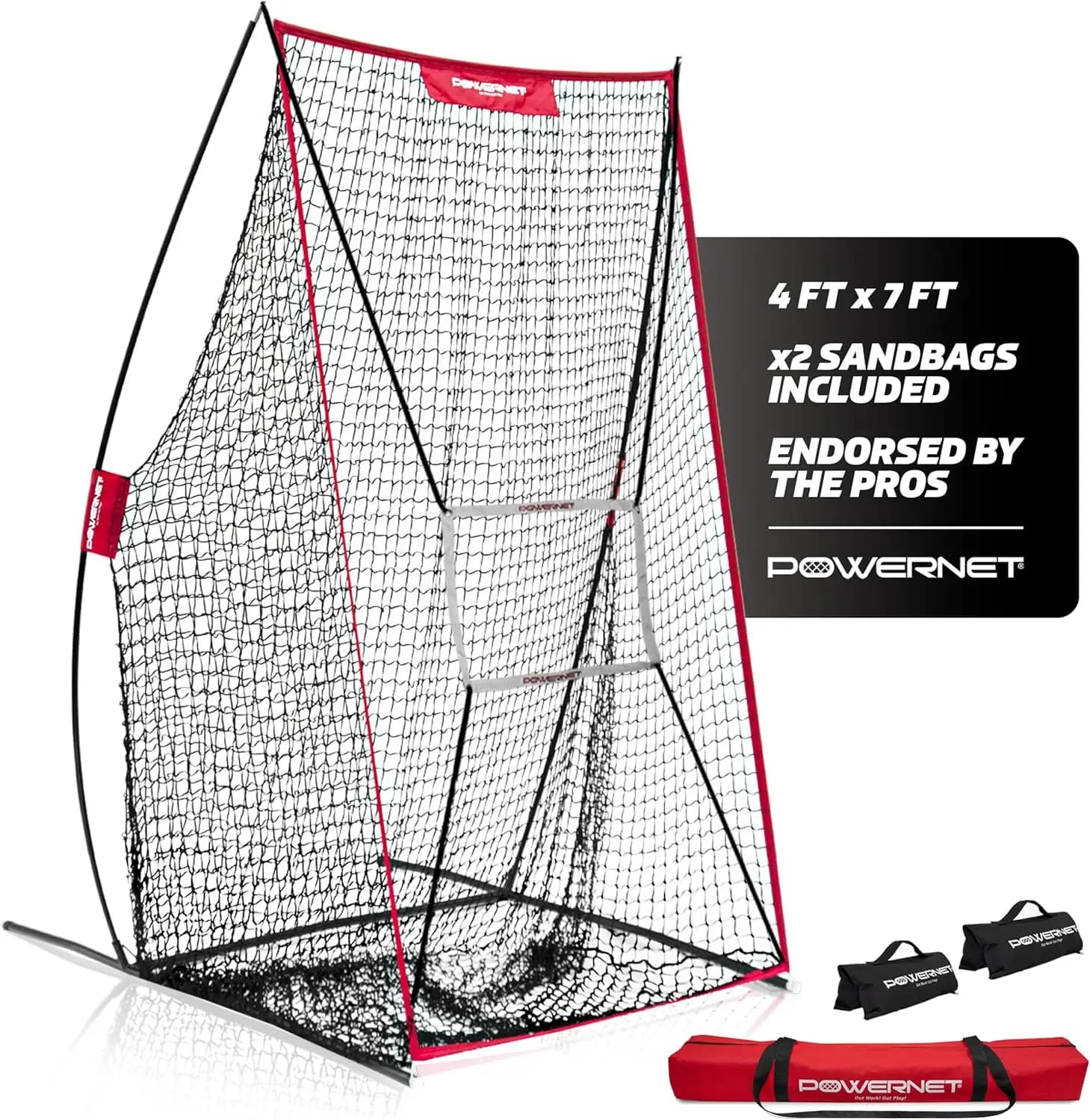 Rete da Calcio 7x4 piedi per Allenamento di Punti, Passaggi e Snapping, Attrezzatura Portatile per Allenamento Indoor e Outdoor
