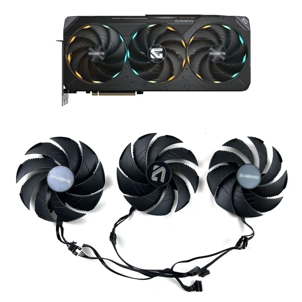 Ventola per scheda grafica 105MM 0.65A PLD10020S12H per schede video GIGABYTE RTX 5070 5080 5090 D Gaming OC