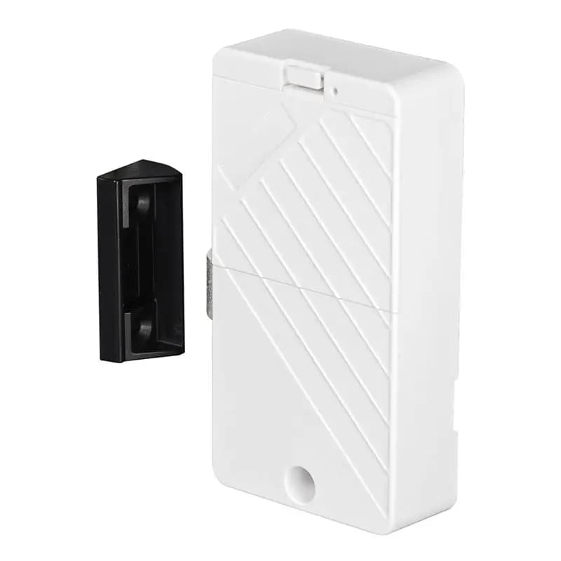 Serratura intelligente A73E-Bluetooth Tuya per porte in legno e cassetti - Sblocco con scheda IC senza chiave, controllo tramite app con monitoraggio remoto