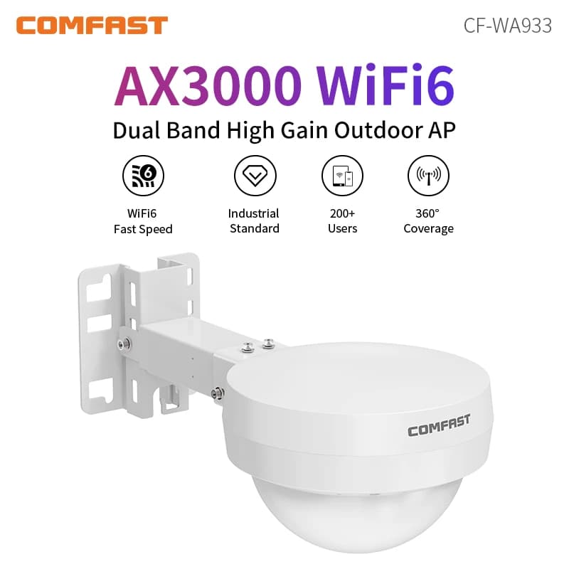 Comfast Amplificatore Wifi Dual band 2.4G e 5.8G Ripetitore Espansore di rete Gamma Extender Ripetitore di segnale WiFi Router Wi-Fi wireless