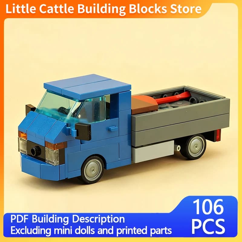 Speed Racing Car Model MOC Building Bricks Classic LT Light Truck Modular Technology Children Holiday Gifts Assemble Toys Suit