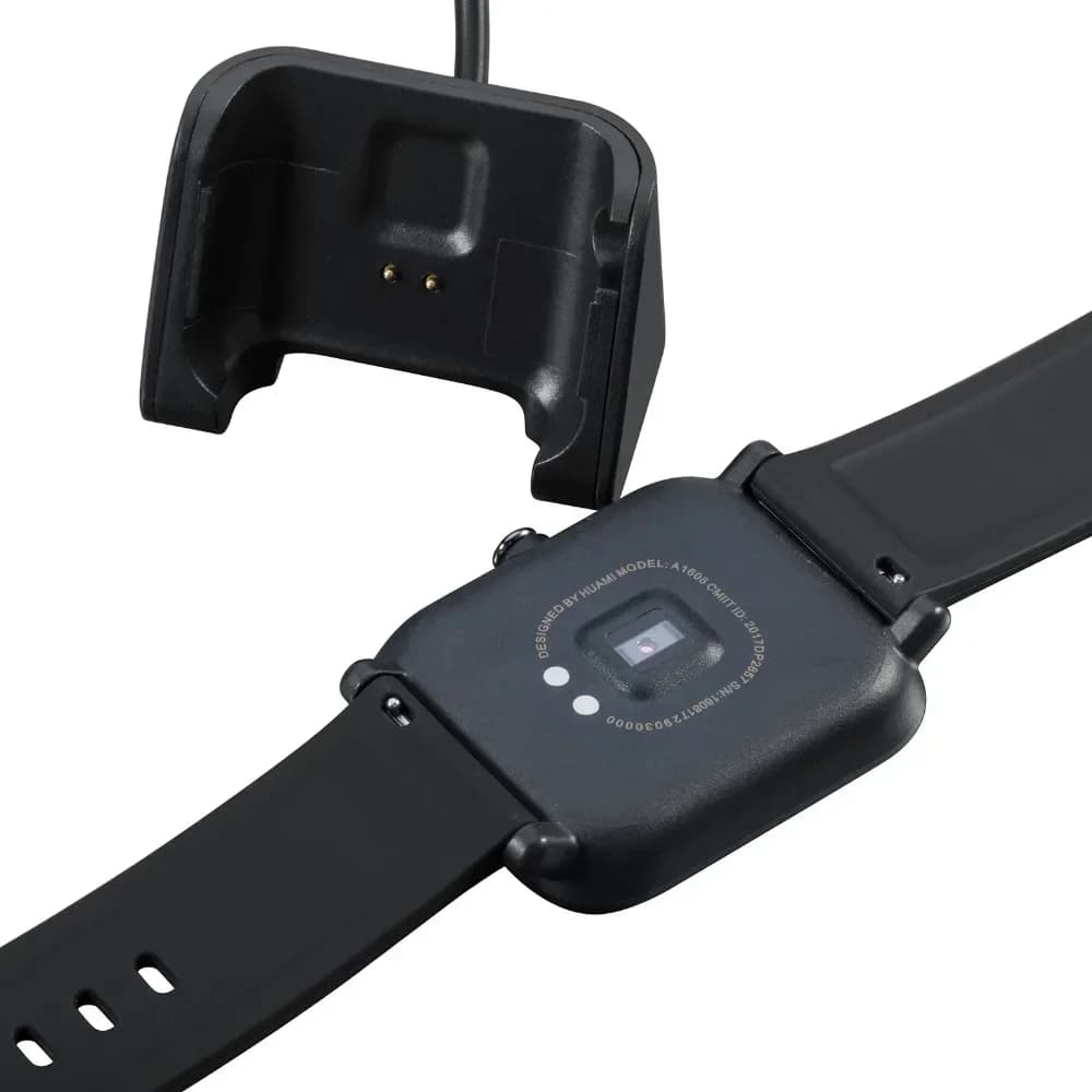 Supporto per caricabatterie magnetico USB per Xiaomi Huami Amazfit Bip Youth A1608 Caricabatterie sostitutivi per smartwatch Cavo di ricarica rapido