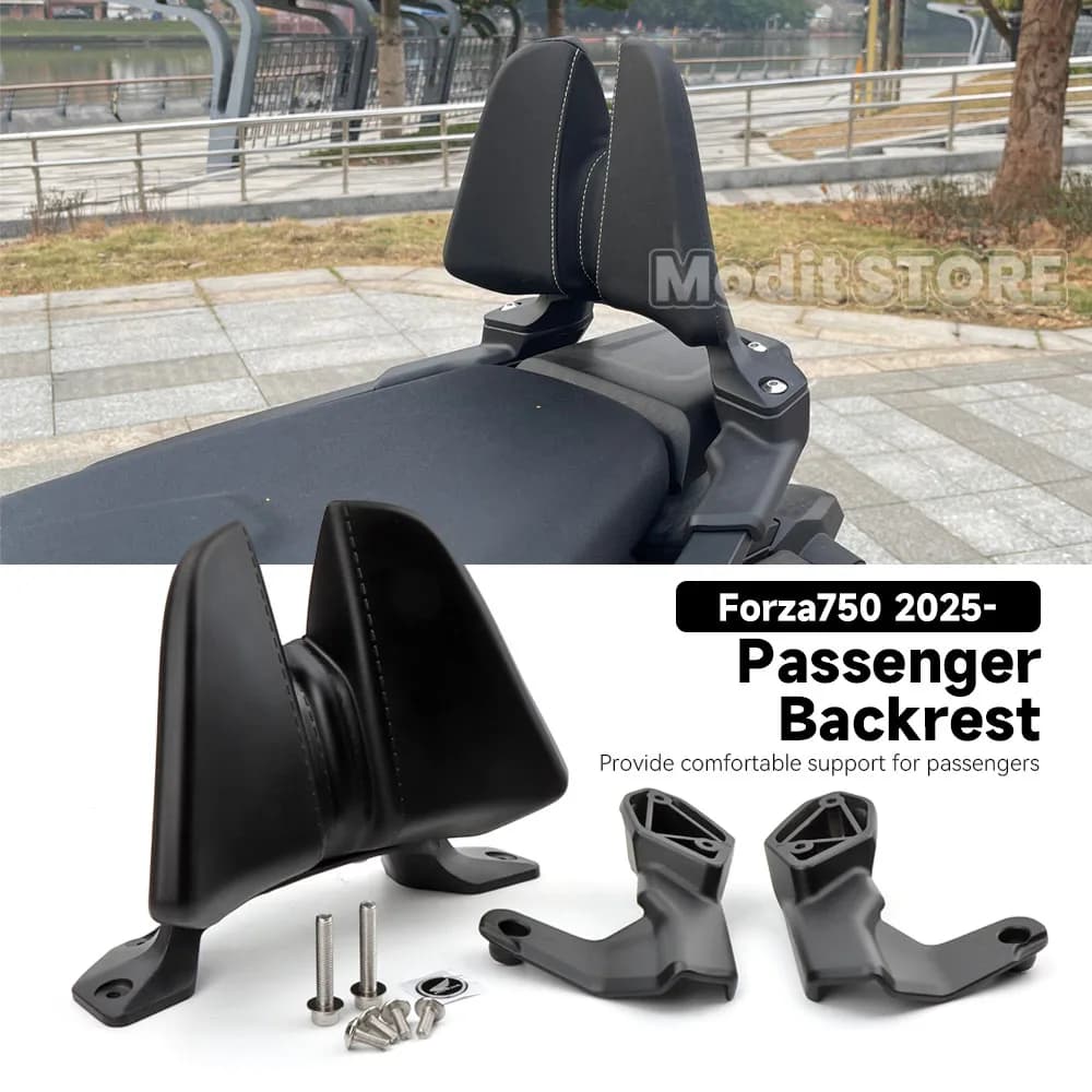 New For Honda Forza 750 FORZA750 2025 2026 Motorcycle Rear Passenger Seat Backrest Cushion Back Rest Pad