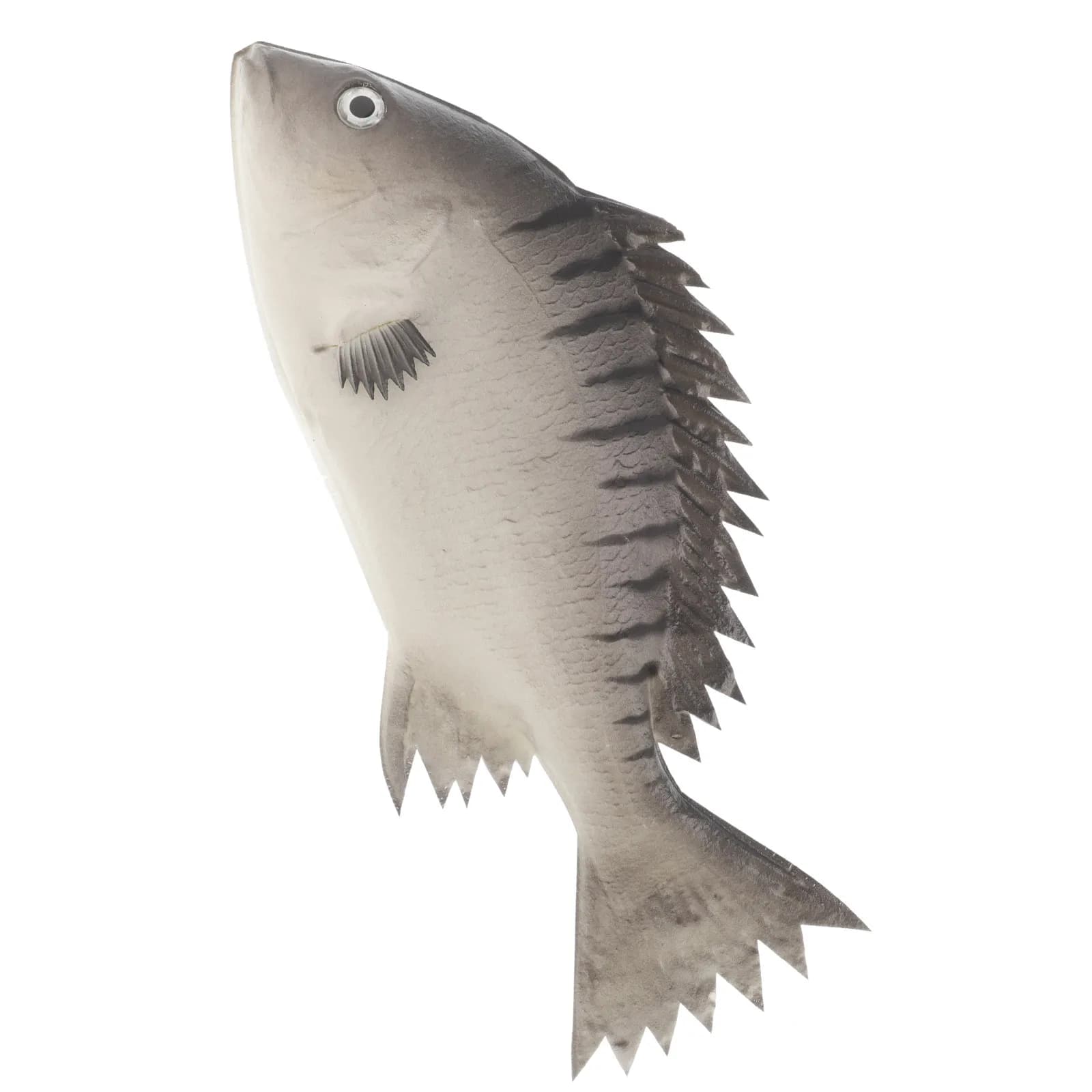 Piccola Decorazione a Forma di Pesce in PU, Design Realistico, per Scrivania, Scaffale, Ufficio, Casa, Accessorio Fotografico, Educativo per Bambini