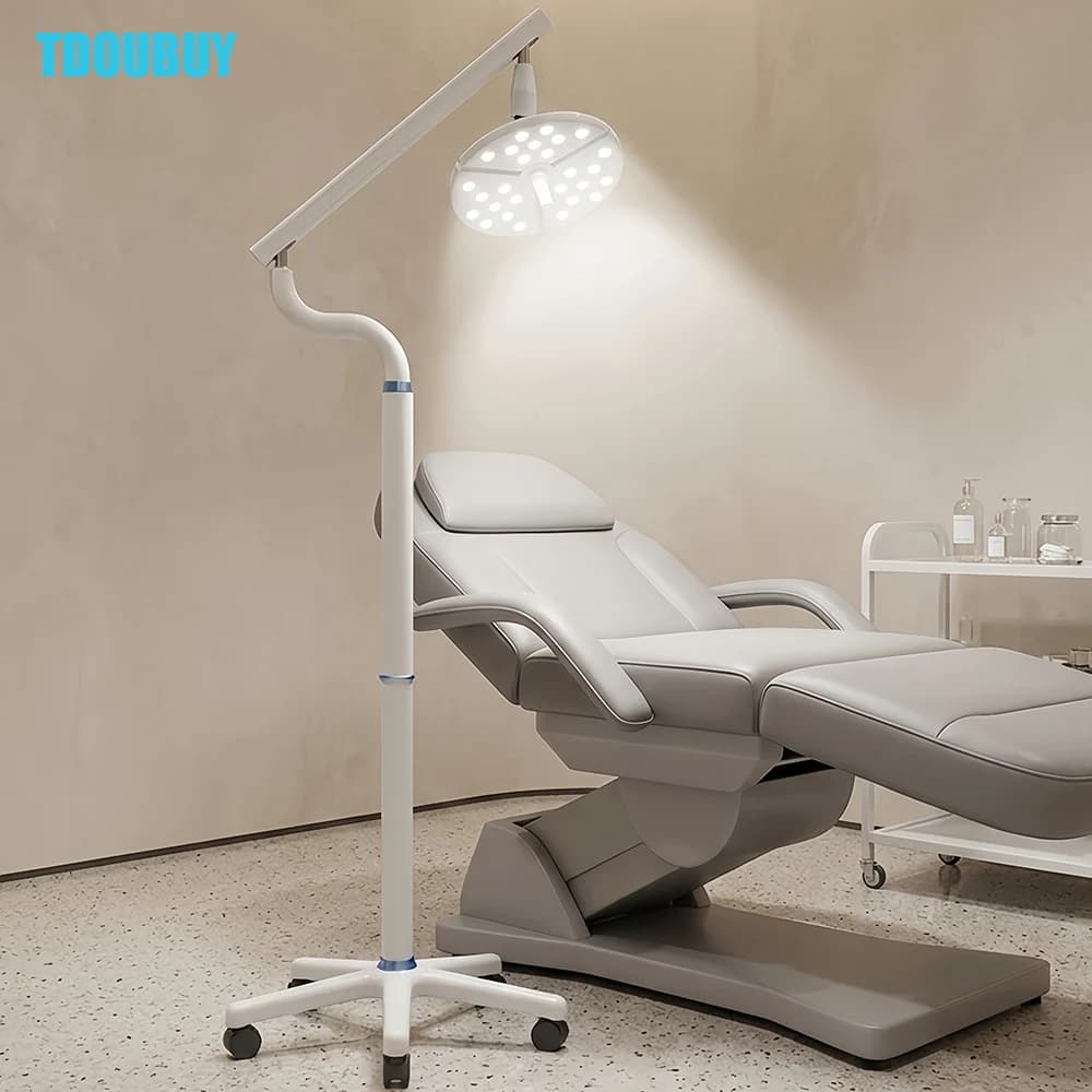 Vertical LED Examination Lamp Without Shadow KD-2012L-9, Touch Sensor Light for Dentistry, Otolaryngology, Clinics and Veterinary Surgery