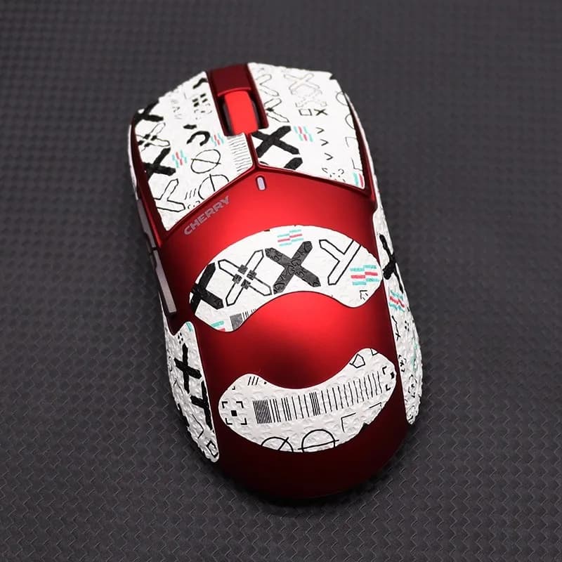 1 set of anti-slip mouse stickers for game mouse CHERRY MW5500 Ultra-thin anti-slip tape