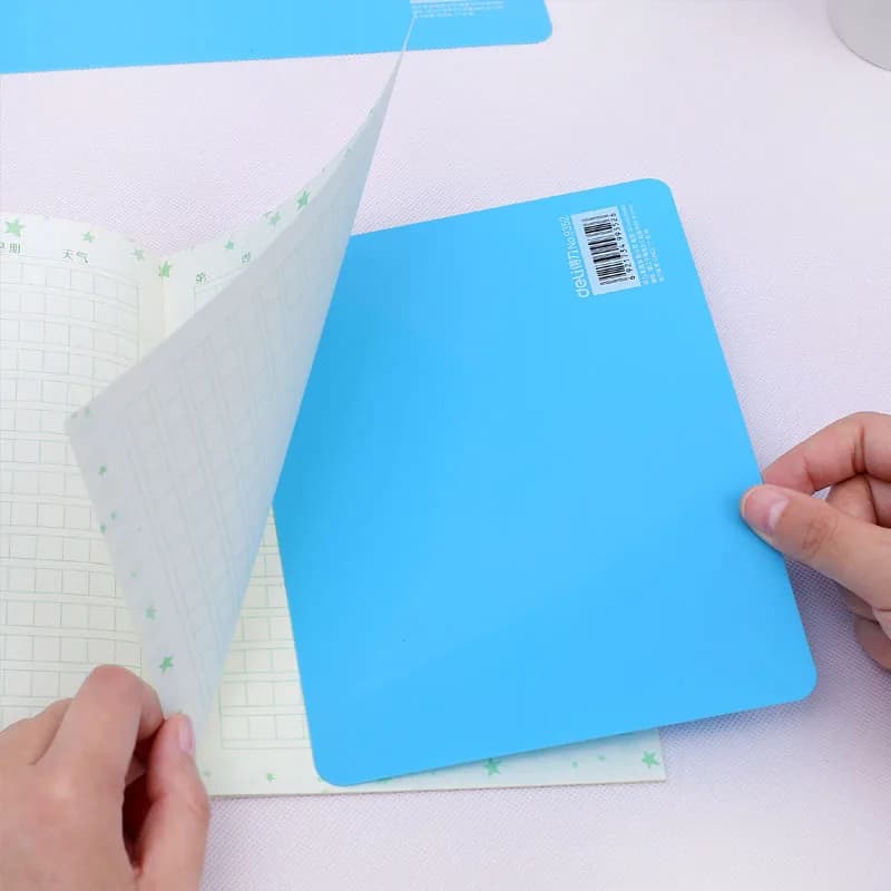 Set da 6 Pezzi: Portablocco A5 in Plastica, Tavoletta da Scrittura, Blocco per Appunti, Tappetino da Taglio, Forniture per Scuola e Ufficio, Piastra Multiuso