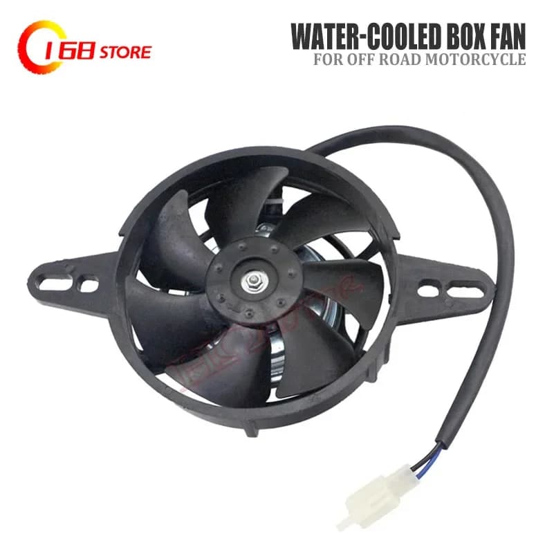 Ventola di Raffreddamento Elettrica 12V per Radiatore Moto, per Quad ATV Cinesi 200cc 250cc, Go Kart, Dirt Bike, Pit Bike, ATV Universale