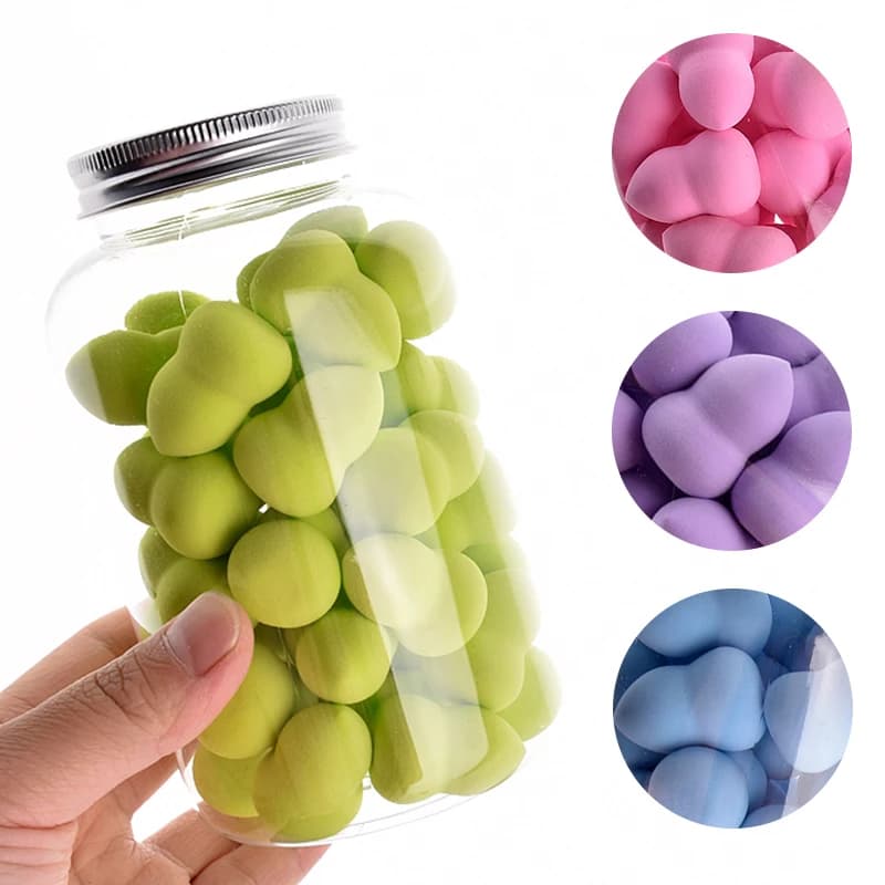 Wholesale Mini Makeup Sponge Puff Gourd Shape Makeup Egg Soft Foundation Puff Hydrophilic Powder Foundation Sponge Cosmetic Puff