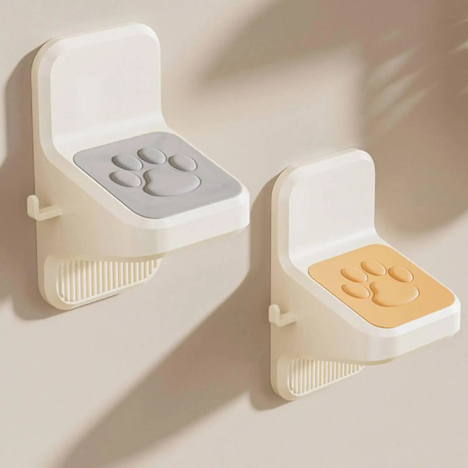 Poggiapiedi doccia senza foratura con ganci e ventose, ideale per la rasatura delle gambe, bagno, WC, vasca, spa, casa e palestra