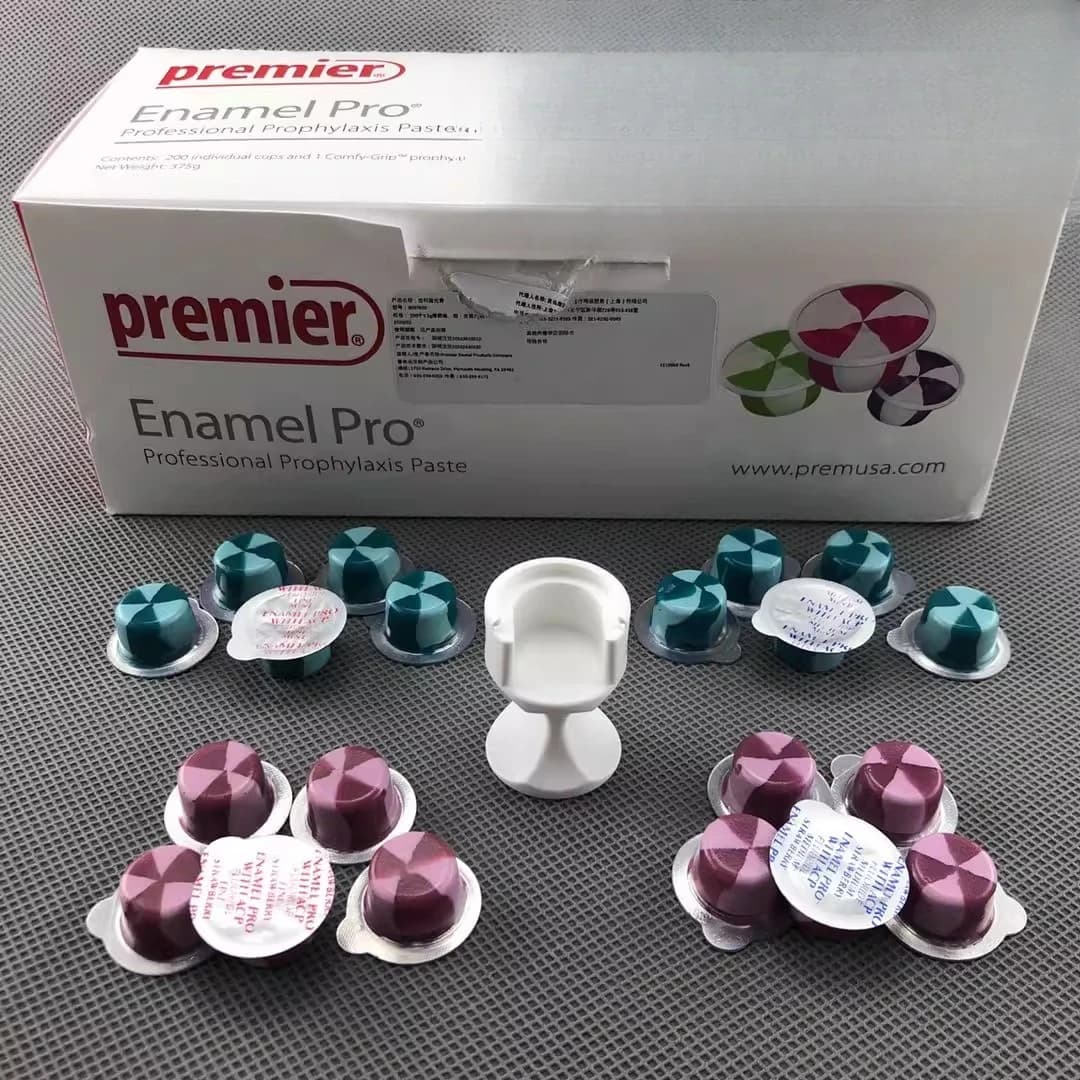 10 pezzi 50 pezzi 100 pezzi pasta lucidante dentale dopo pulire i denti pasta lucidante Premier americana dentifricio pulito