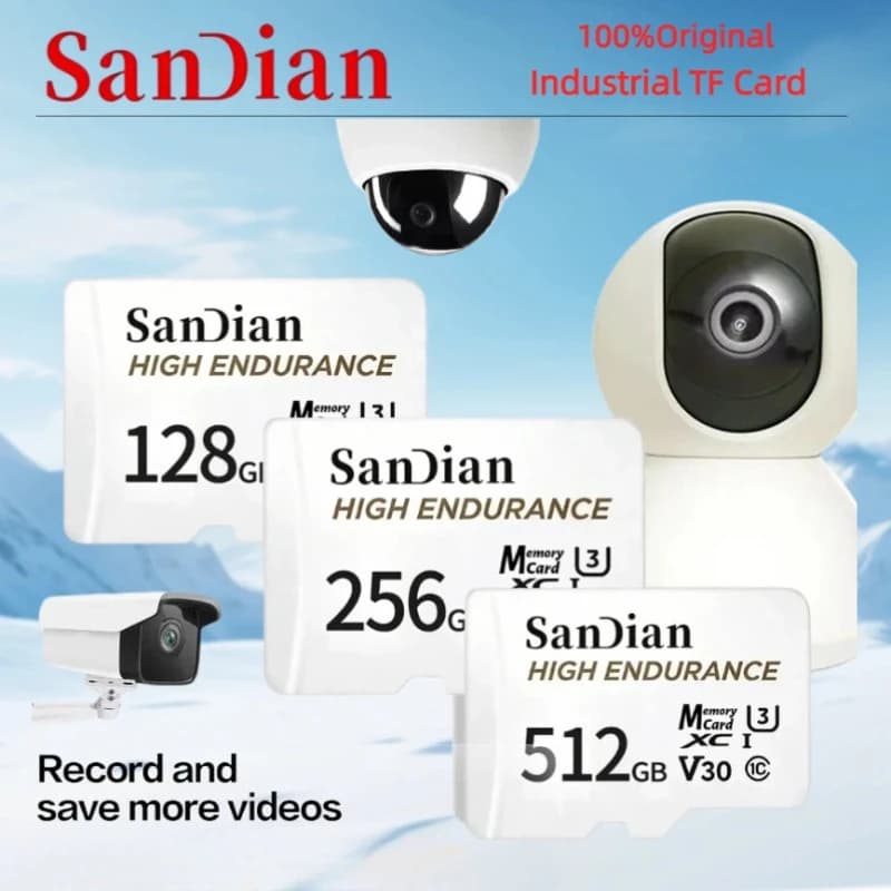 Scheda di memoria micro TF SD V30 U3 C10 professionale da 128GB ad alta resistenza, in offerta speciale, per dash cam o monitoraggio domestico