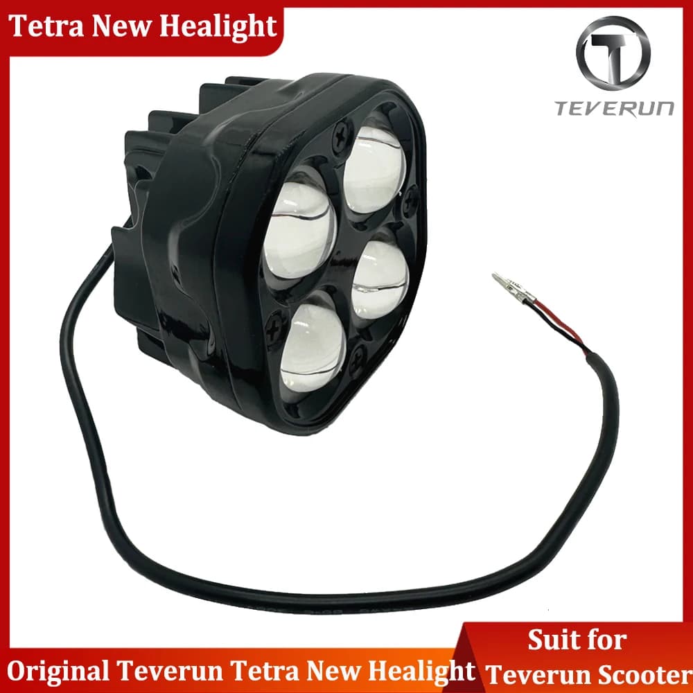 Nuovo Faro Anteriore Teverun Tetra per Monopattino Elettrico Teverun Tetra 4 Motori, Luce Anteriore Tetra, Lampada Tetra per Ricambi Tetra