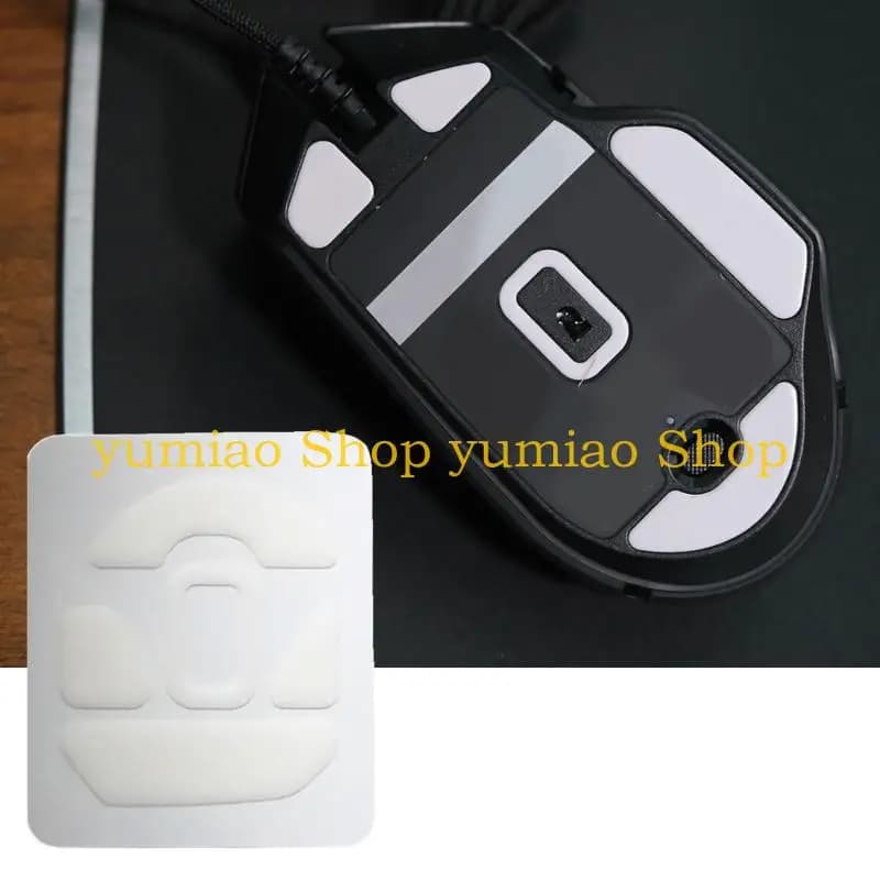 587B 1Pack Ice Version Mouse Feet for Basilisk Mouse Feet Pad Glides Curveds Edges Mouse Skates Sticker