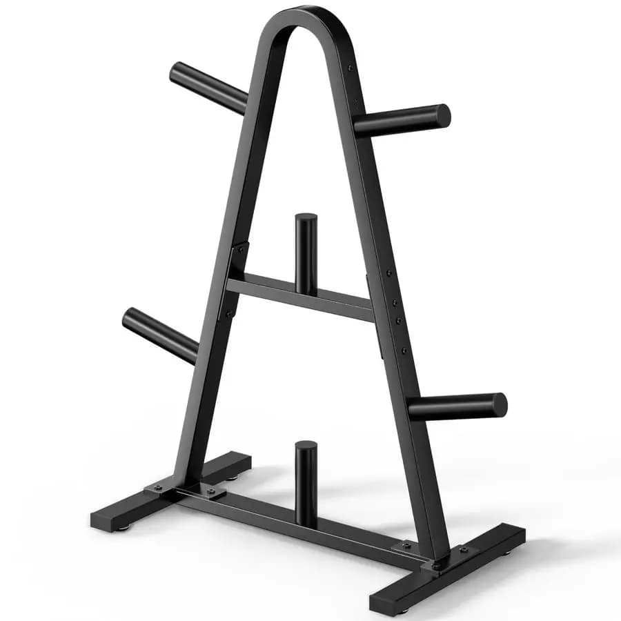Pesi holder 400 lbs, Rack Porta Pesi Resistant for 2 Inch Discs, Porta Bilancieri e Bumper Plate, Porta Pesi Liberi e G