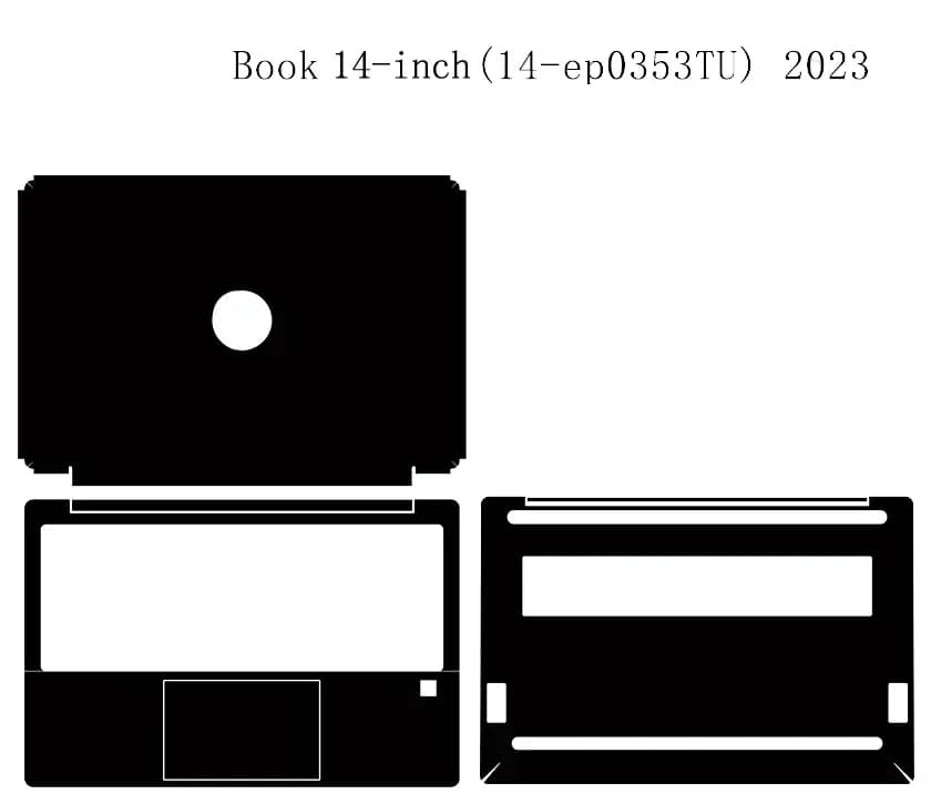 Adesivo per notebook alla moda per PC notebook HP Book 14" 14-ep0353TU 2023