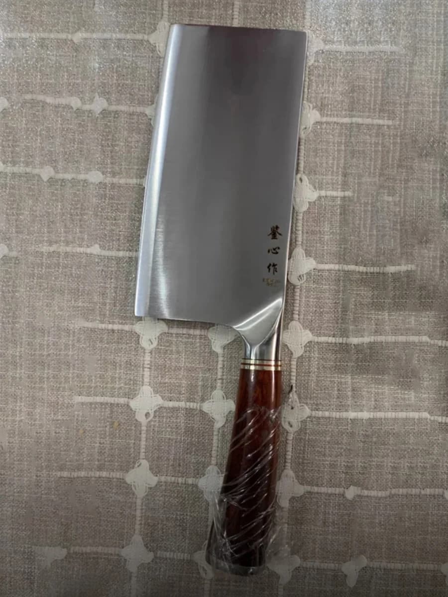 8 Inch Cutting Knife for Welding M390 Steel Blade Durable Sharpening Razor Chef Vegetable Cutting Mannaia Cooking Knives for Meat