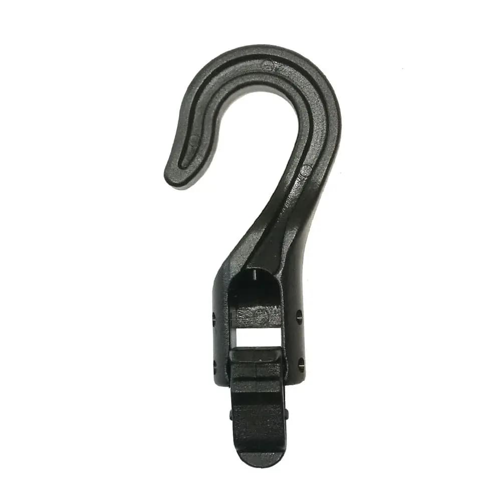 5pcs Open End Cord Hooks Snap Boat Kayak Motorcycle Rope Buckle Camping Tent Hook For Bungee Shock Elastic Bungee Cord Straps