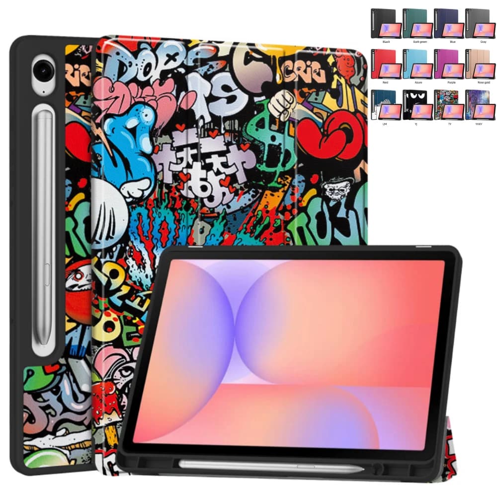 Custodia per Samsung Galaxy Tab S10 Lite 10.9 pollici SM-X400 X406B S9FE S10FE 11 S9 X710 X510 X516 X520 X526B Cover con slot per penna