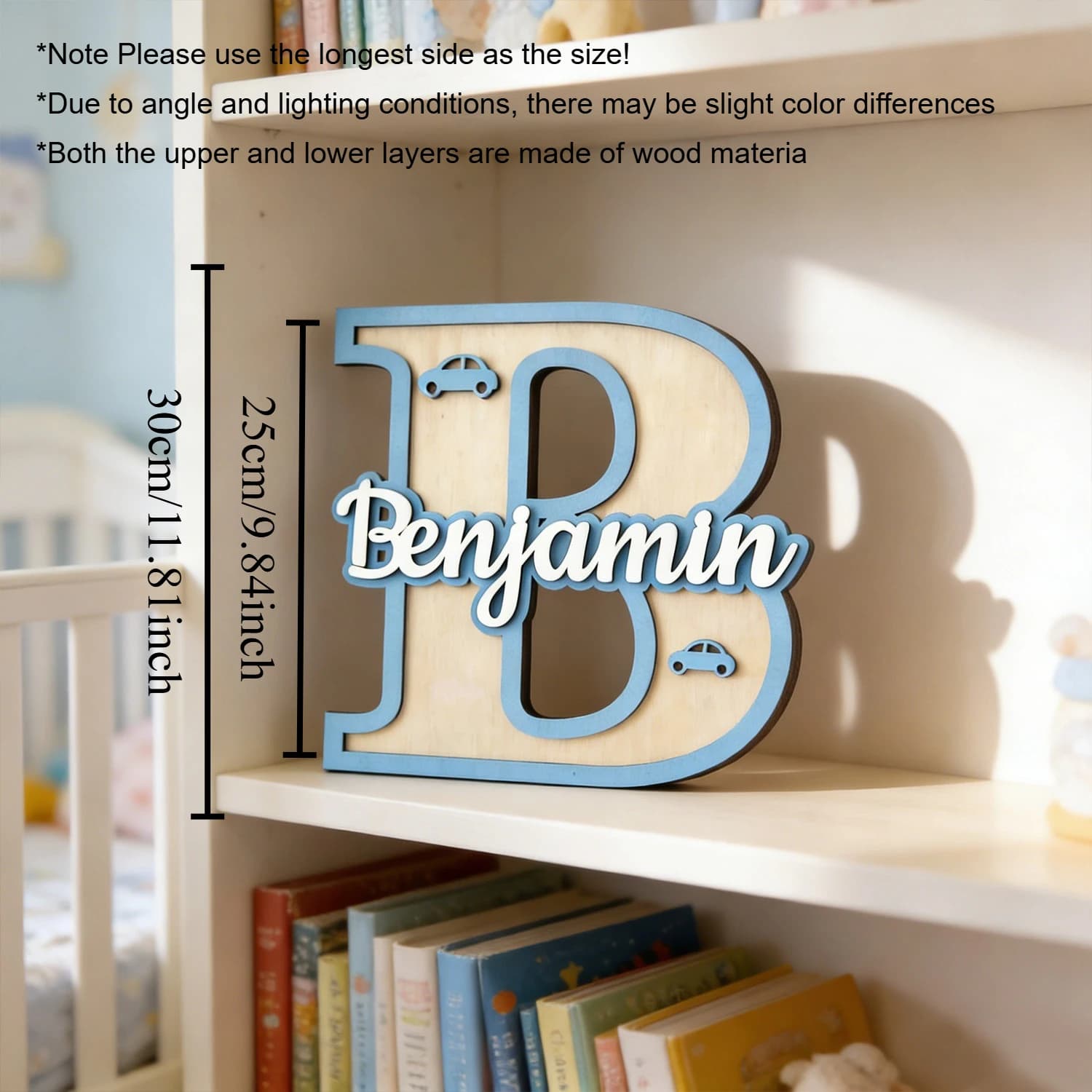 1pc Personalized Custom Wooden Surname Brand, Custom Content, Personalized Decoration Gift, Home Wall Decoration