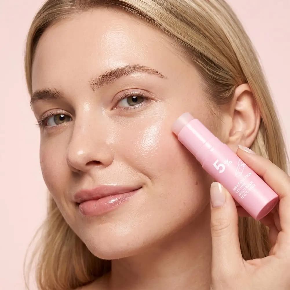 Multi Balm PDRN Collagen Plumping And Nourshing Balm For Eye Face Neck Smoothing Fine Line Wrinkle Pink Cream Korean Skin Care