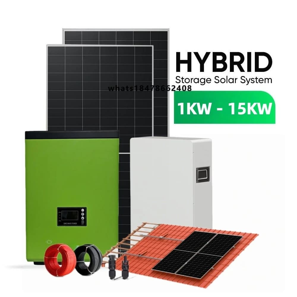 Complete Set Solar Panel Power System 5kw 1kW 10kW 15kW 3kW Solar Energy Residential Hybrid Off Grid Solar System