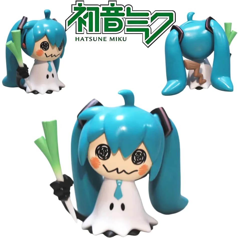 Statuetta Anime Hatsune Miku 7CM, Decorazioni da Tavolo Kawaii, Action Figure, Modellino Giocattolo, Regalo