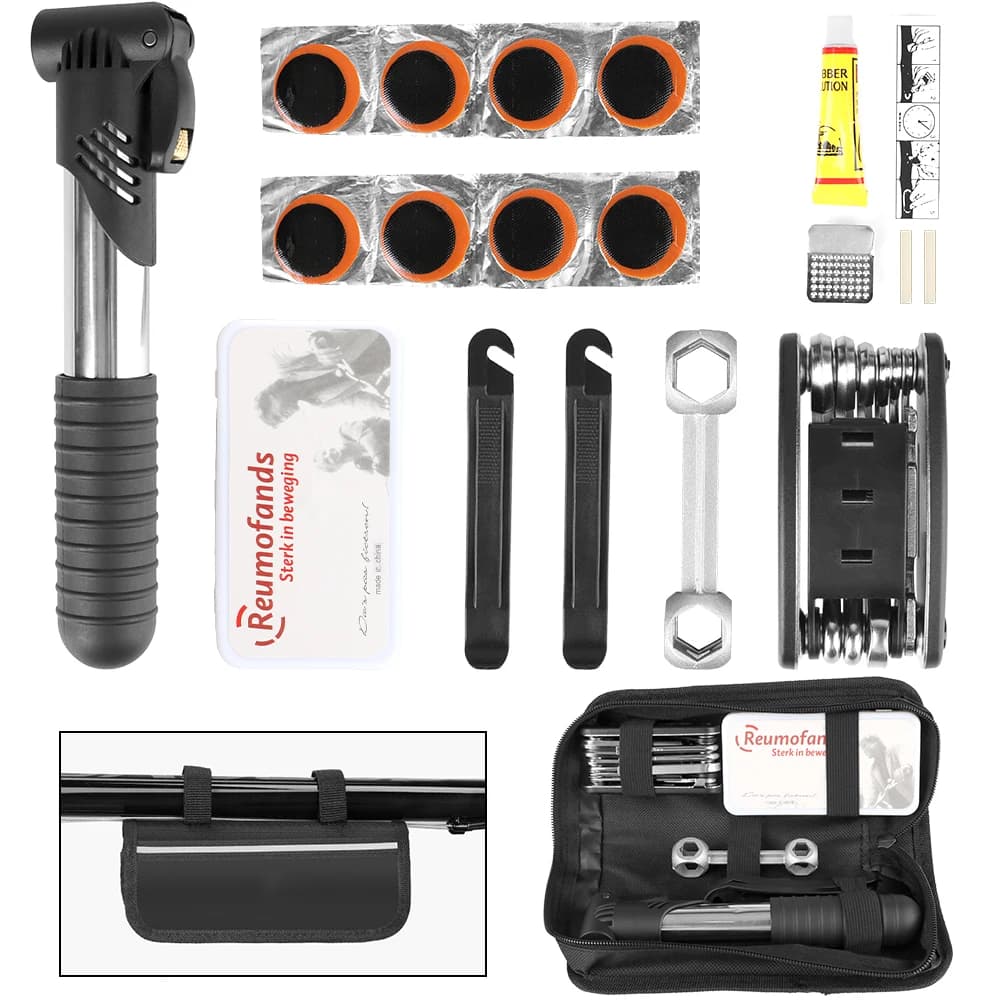 Tire Patch Lever Outdoor Tool Cycling Road Bike Repair Kits Multifunctional Bicycle Repair Kits Bag With Pump