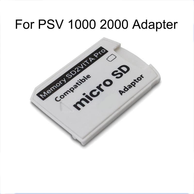 Single Slot Card Reader SD2VITA for PS Vita Memory TF Card Memory Stick Reader for PSV 1000 2000 Adapter 3.65 System
