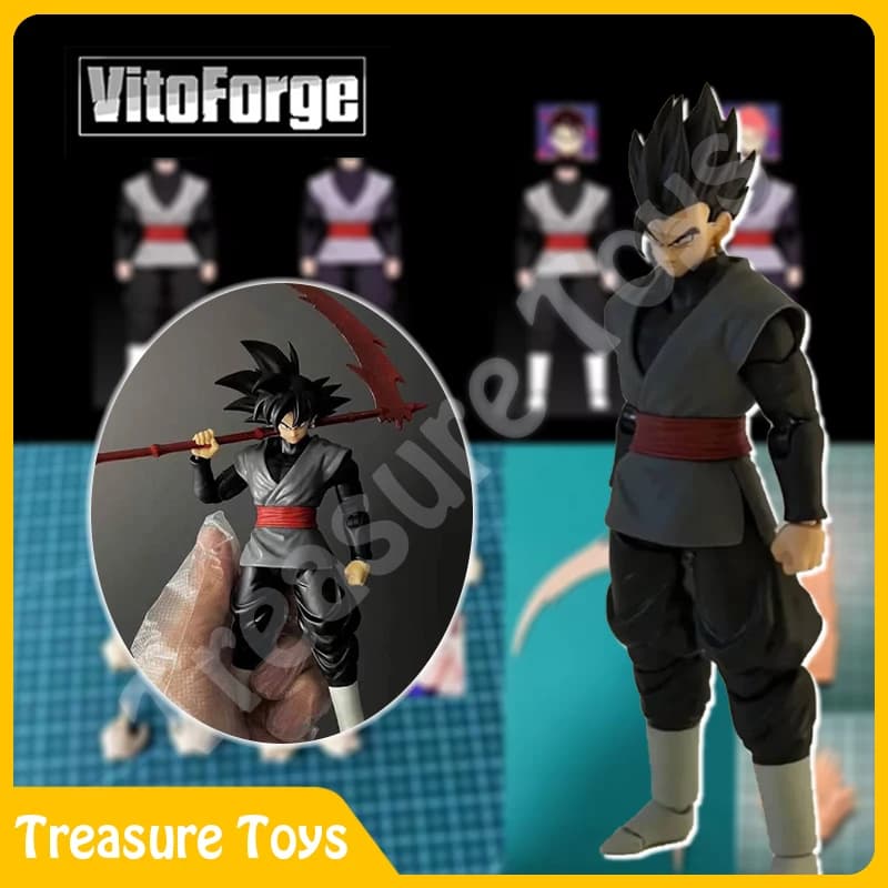 Nuovo VitoForge Studio Zamasu Figura Dragon Ball Super Saiyan Son Goku Son Gohan Nero Zamasu Anime Action Figures Giocattoli Regali