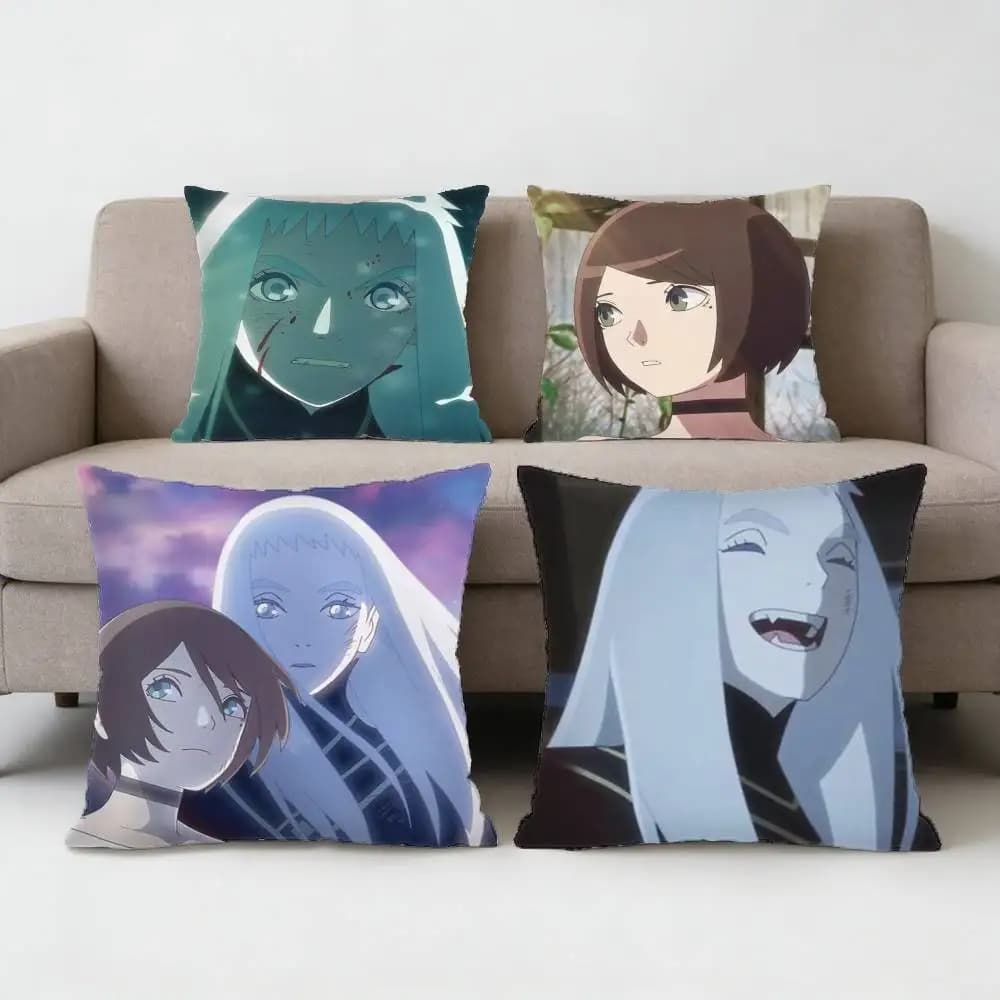 Vampire in the Garden Fine and Momo Pillow Case Anti-dustmite Pillowcase Invisible zipper silky Sofa cushion cover for bedroom
