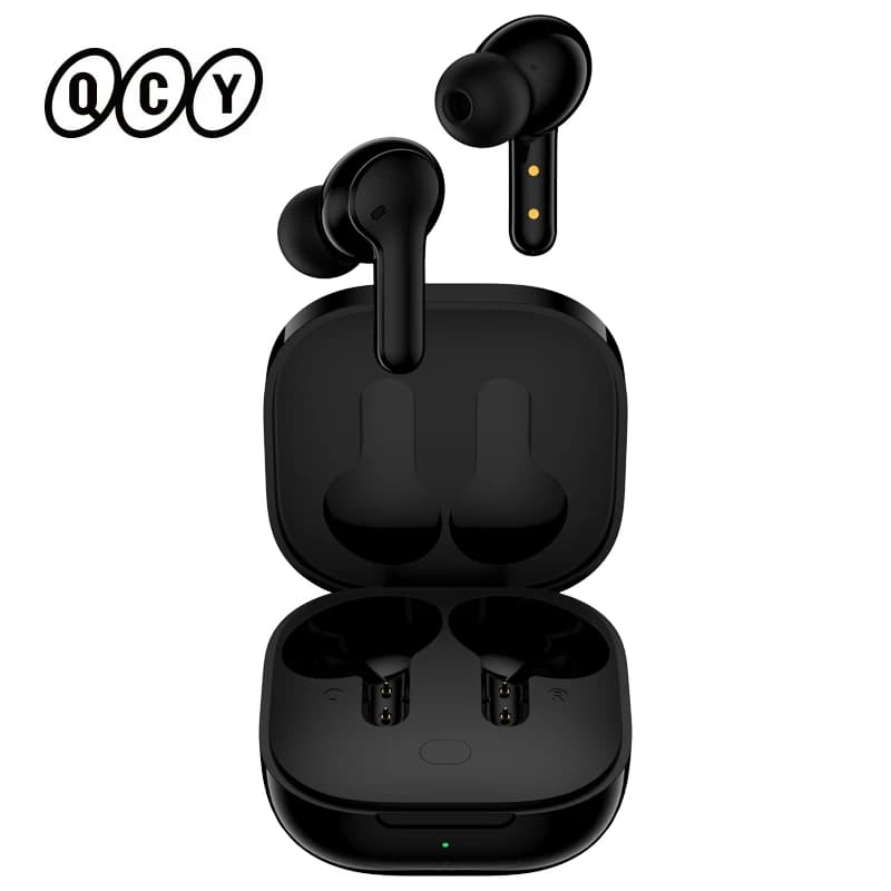 QCY T13 TWS Auricolare Bluetooth senza fili Cuffie V5.1 Auricolari Touch Control con 4 microfoni ENC HD Cuffie per chiamate Personalizza APP 40H
