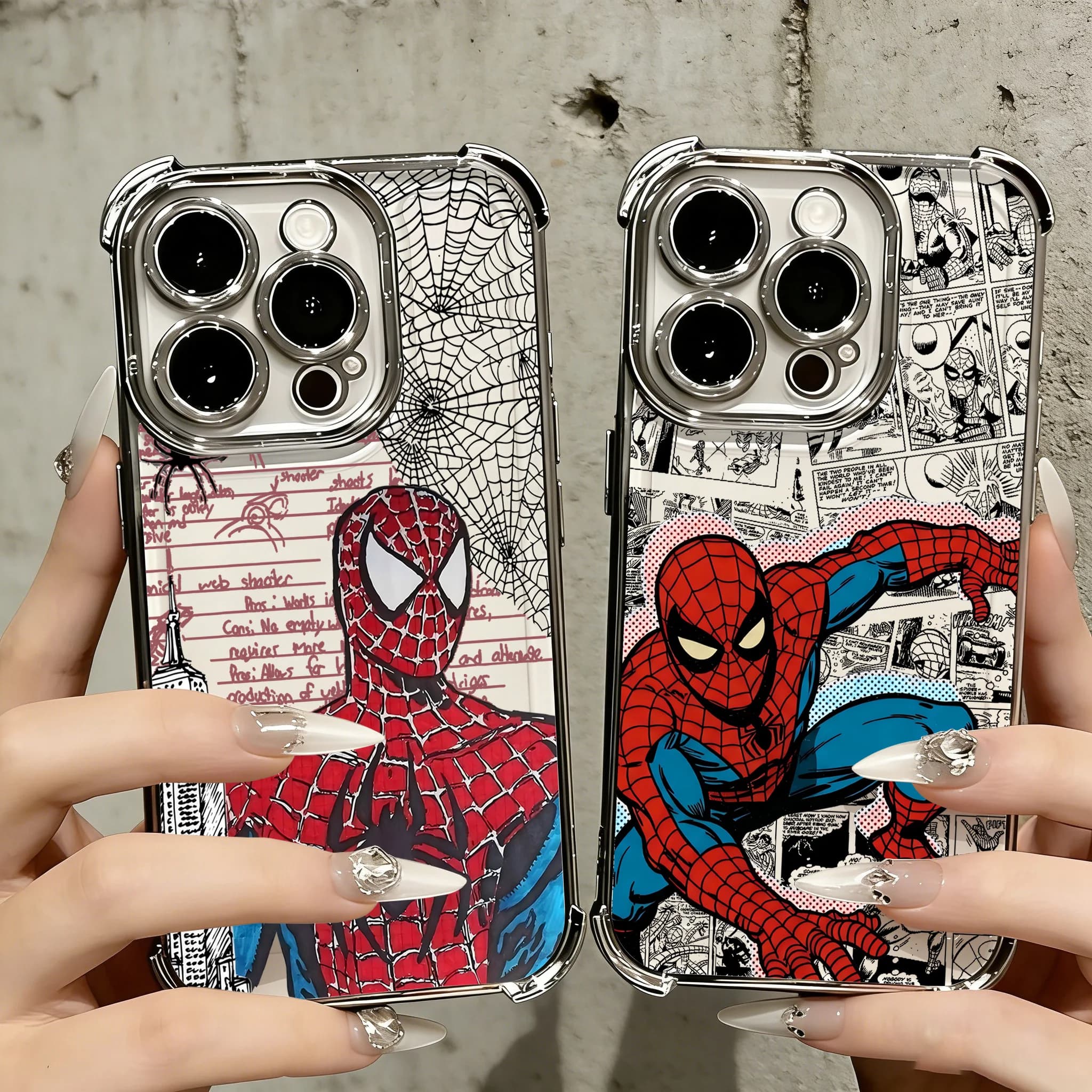 Cool Fashion Spidermans Phone Case For iPhone 17 17e 16e 16 15 14 13 12 11 Pro Max X XR XSMax 7 8 Mini Air Plus AntiFall Airabag