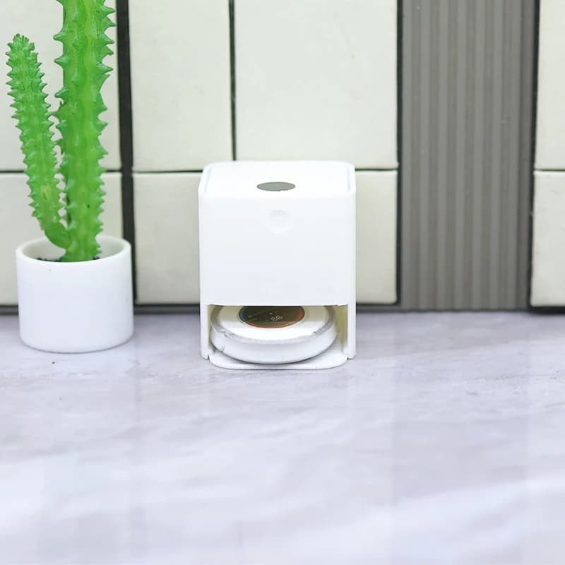 Mini Aspirapolvere Robotico in Miniatura 1/12 per Casa delle Bambole, Accessori per Decorazione e Micro Scene