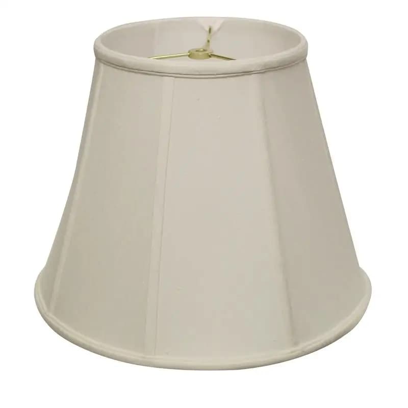 Paralume Softback Deep Empire con rondella, bianco, design moderno per l'arredamento della casa, ideale per lampade da tavolo e da terra